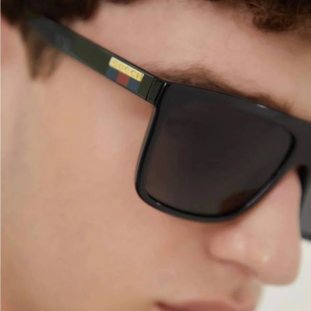 Gucci Eyewear GG0748s 001 oversized square-frame sunglasses